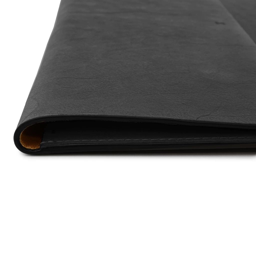 Leder Laptoptasche, Briefcase SLYMM black