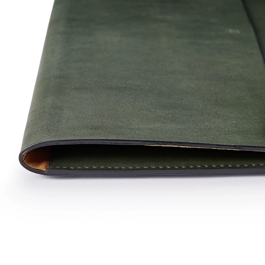 Leder Laptoptasche, Briefcase SLYMM Forest