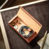 Leder Etui, Leather Case ETWEE Long Black - 5