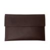 Leder Laptoptasche, Briefcase SLYMM mokka