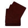 Leder Untersetzer, Leather Coaster DRYNK Mokka